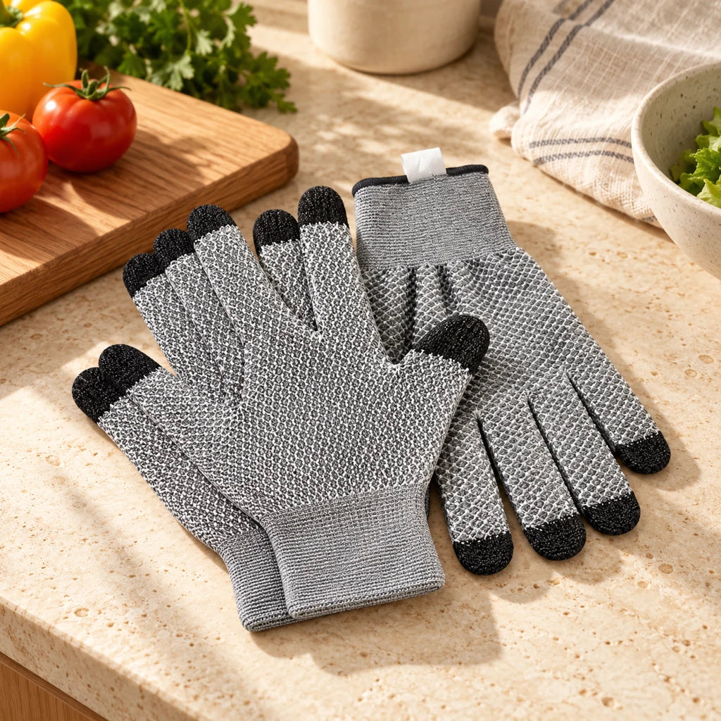 Touchscreen Cut-Resistant Kitchen Gloves 1/7 Pieces