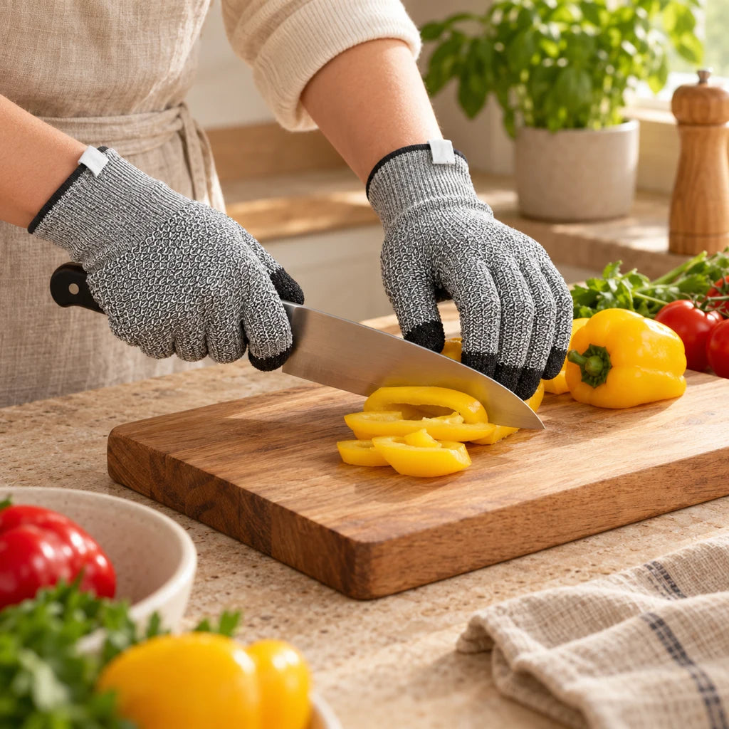 Touchscreen Cut-Resistant Kitchen Gloves 1/7 Pieces — view 4