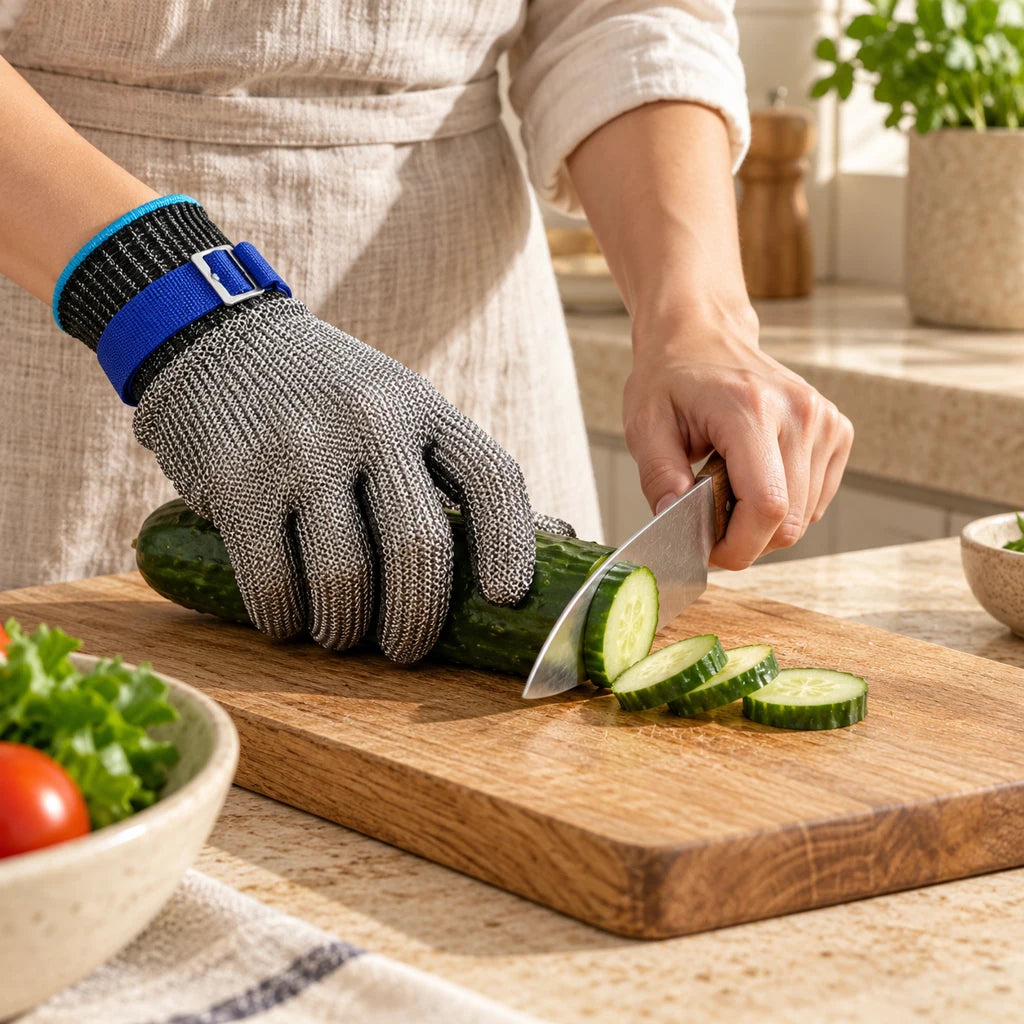 Level 5 Cut-Resistant Prep Gloves — view 2
