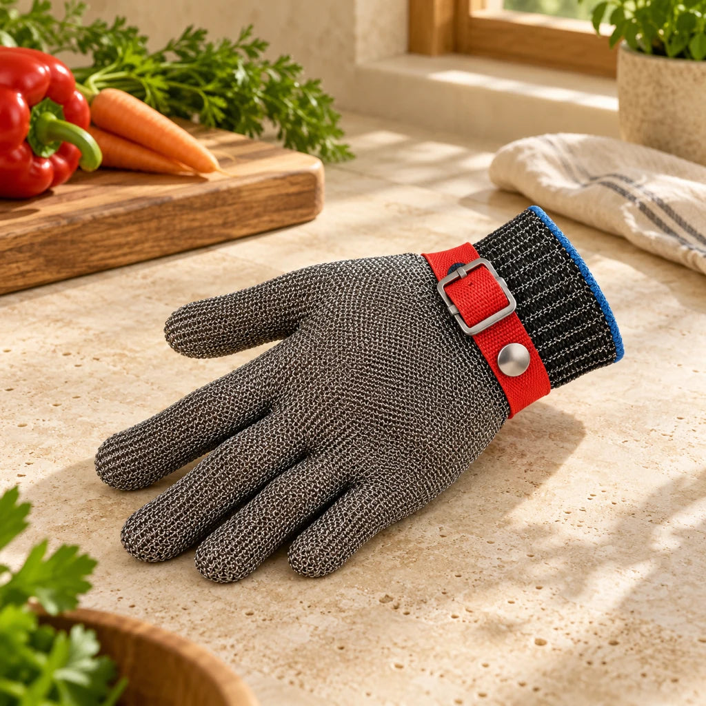 Stainless Steel Cut-Resistant Gloves