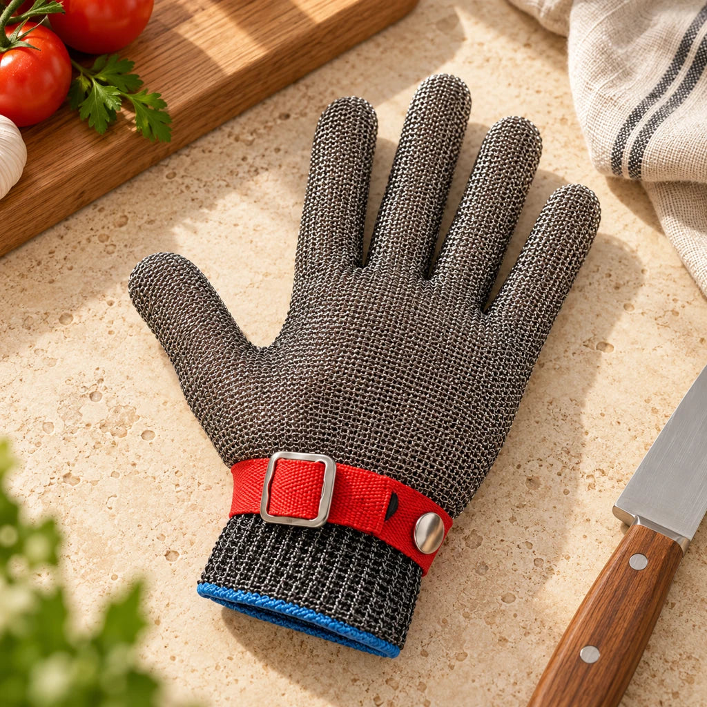 Stainless Steel Cut-Resistant Gloves — view 3