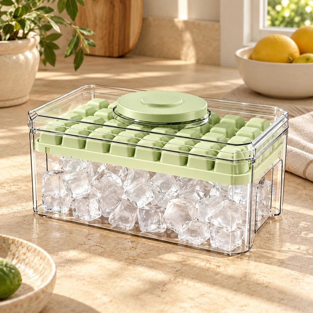 Ice Tray with Storage Container