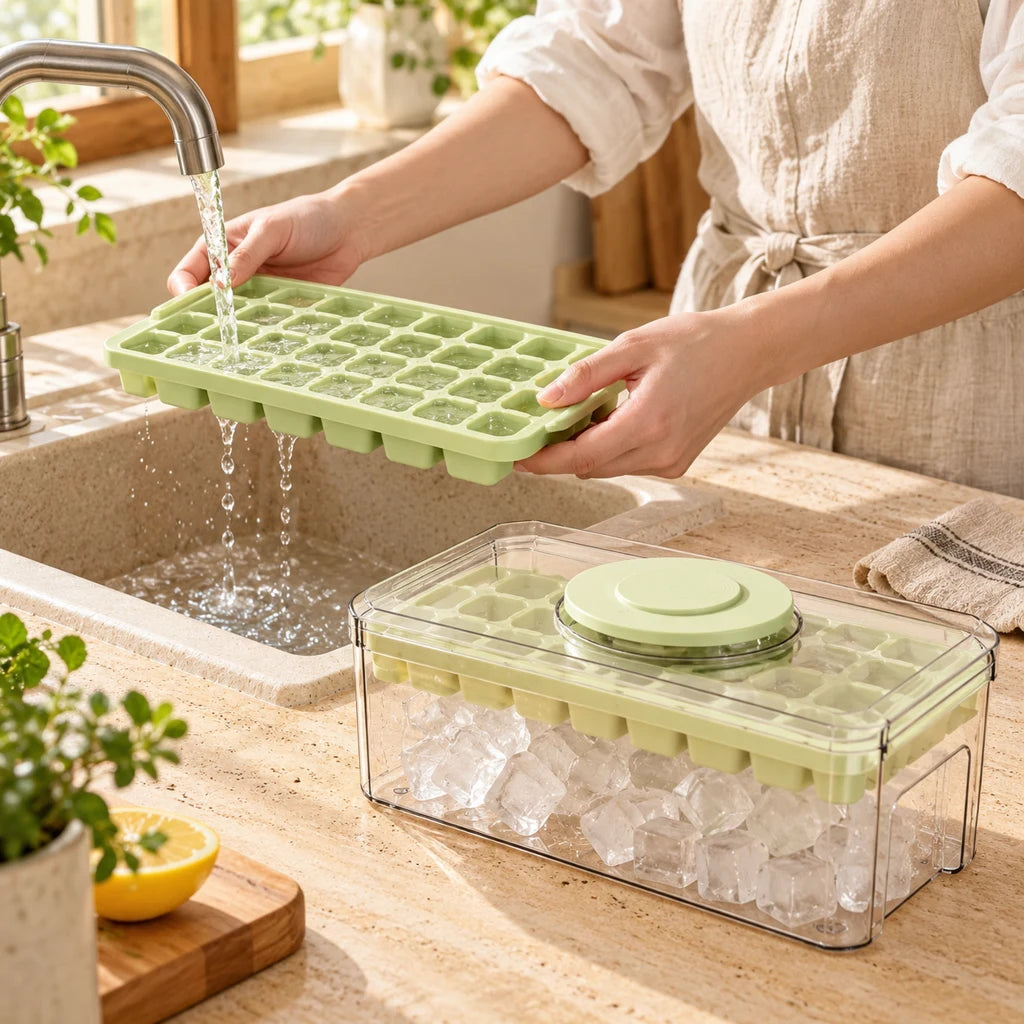 Ice Tray with Storage Container — view 2