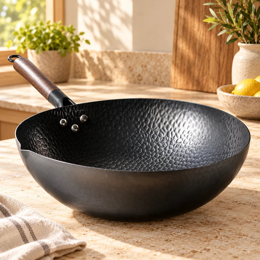 Compact fast versatile wok