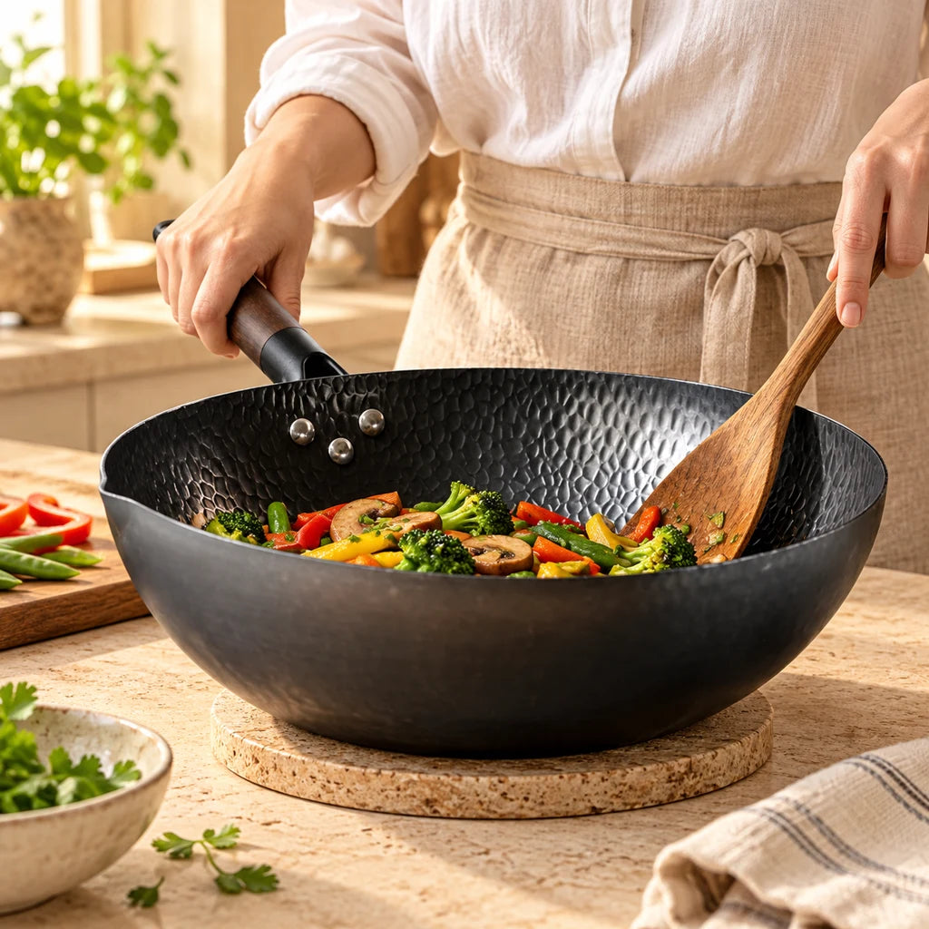 Compact fast versatile wok — view 2