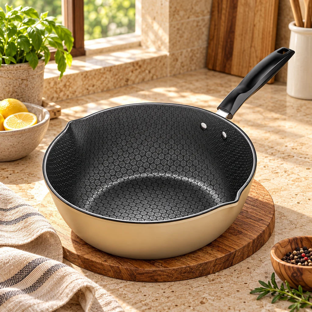 28cm nonstick wok for easy cooking — view 3