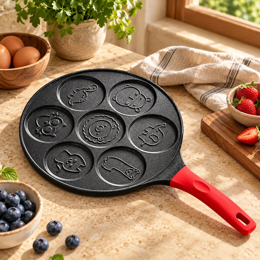 7-compartment pan — view 3