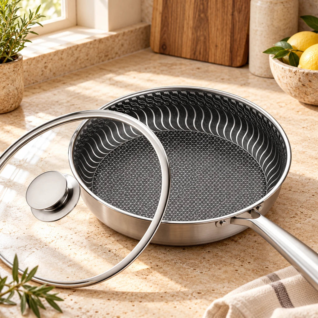 Premium Steel Frying Pans