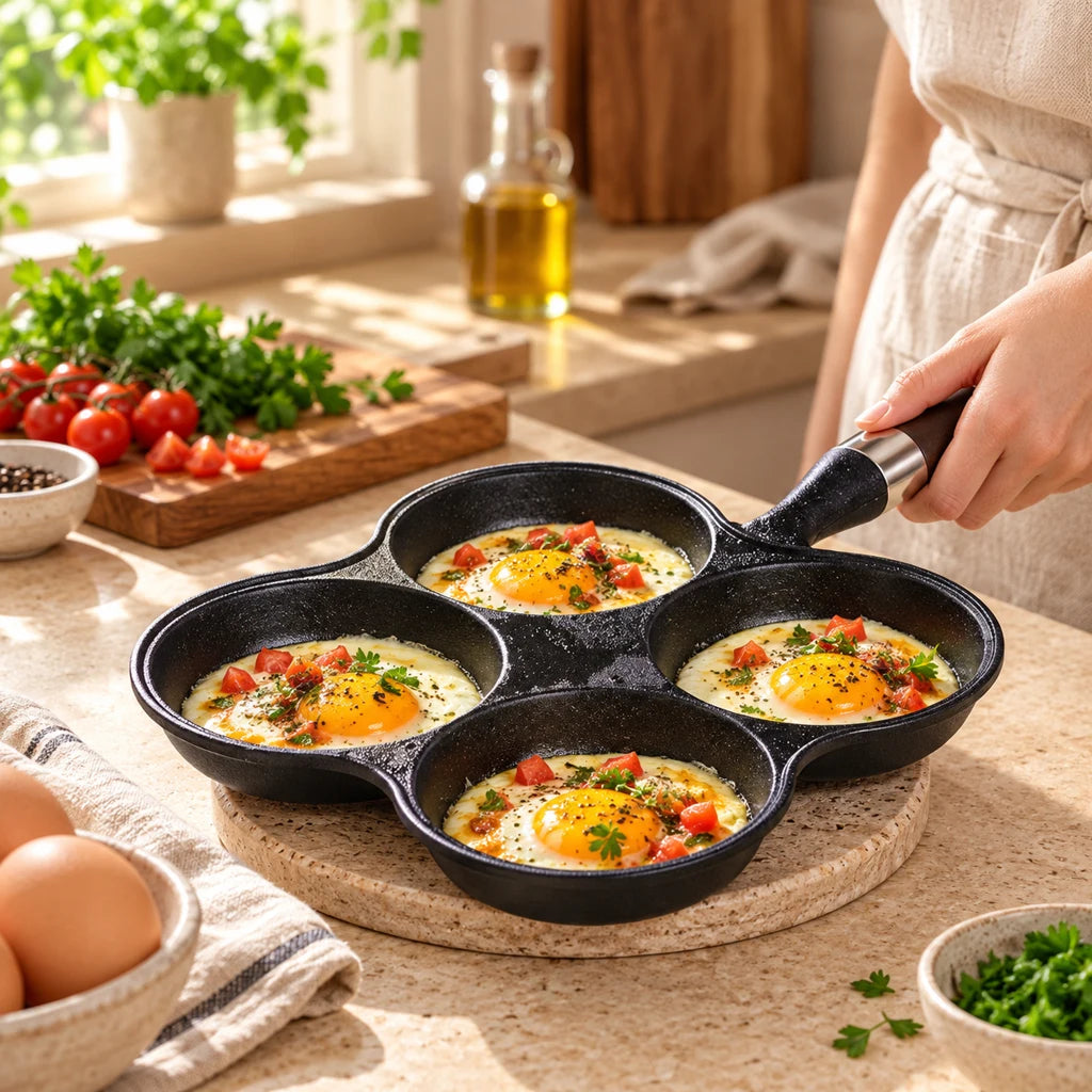 4-hole egg pan — view 2