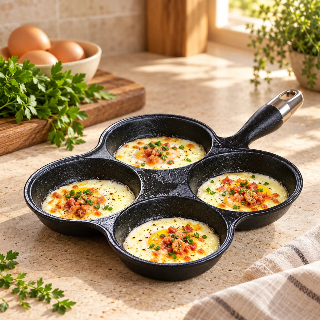 4-hole egg pan — view 3