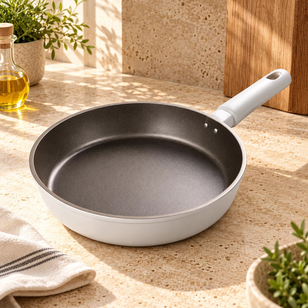Titanium nonstick induction frying pan