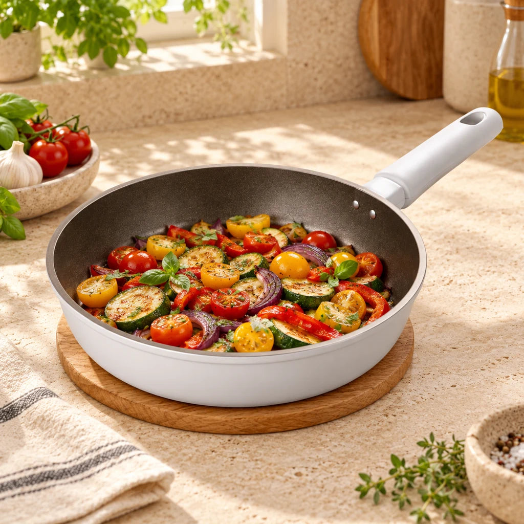 Titanium nonstick induction frying pan — view 2
