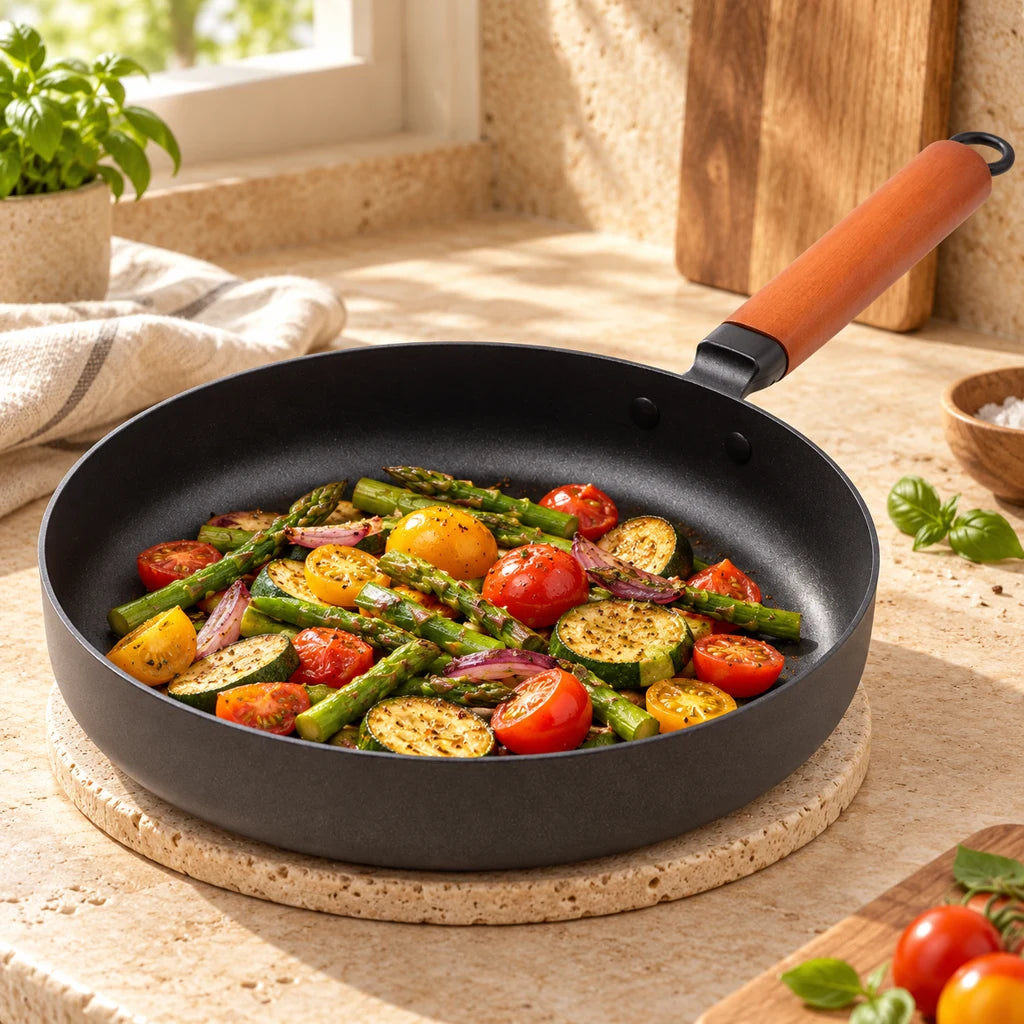 Nonstick Frying Pan for Induction Cooktop — view 2