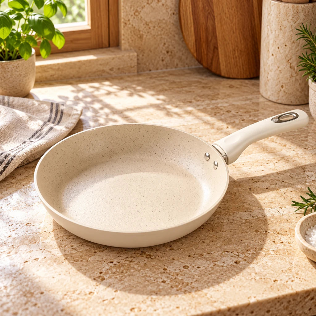 Nonstick Stainless Steel Frying Pan for Induction Cooktops