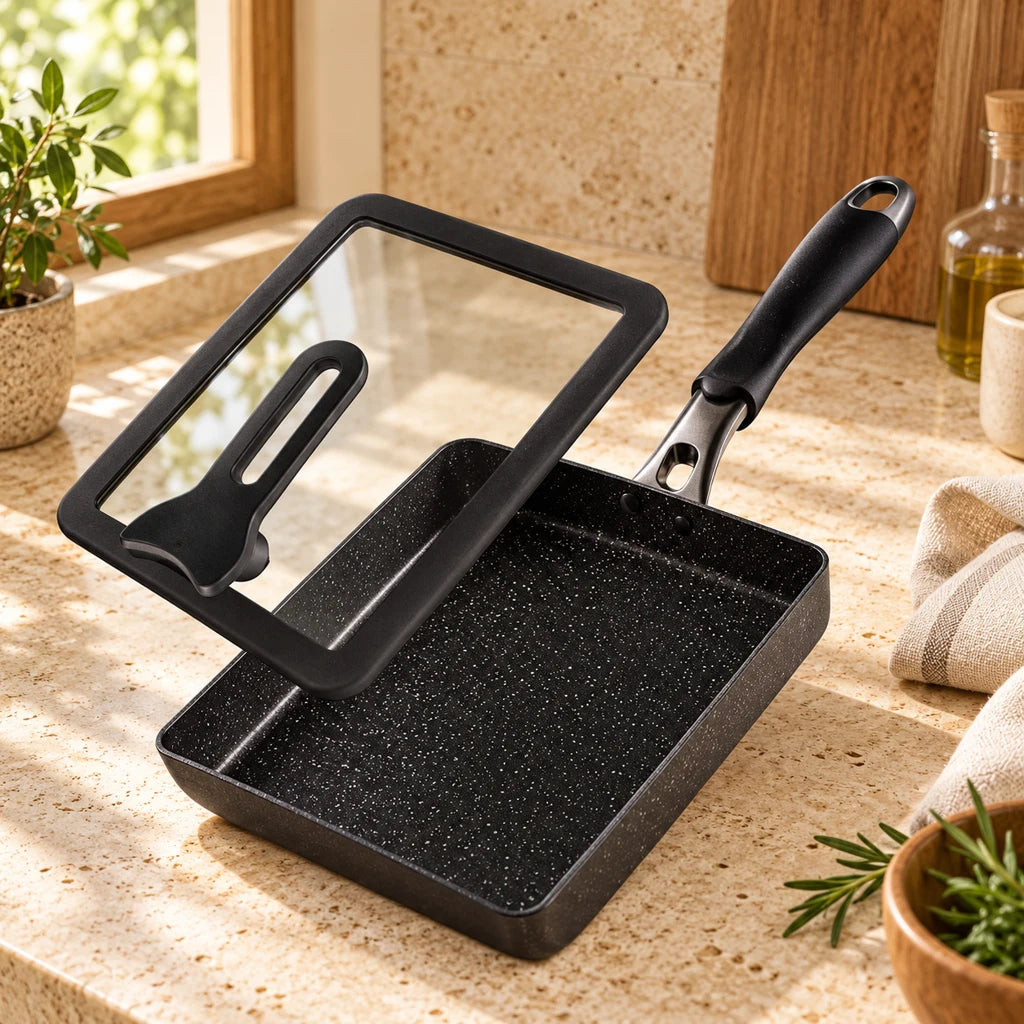 Japanese Rectangular Nonstick Omelet Pan