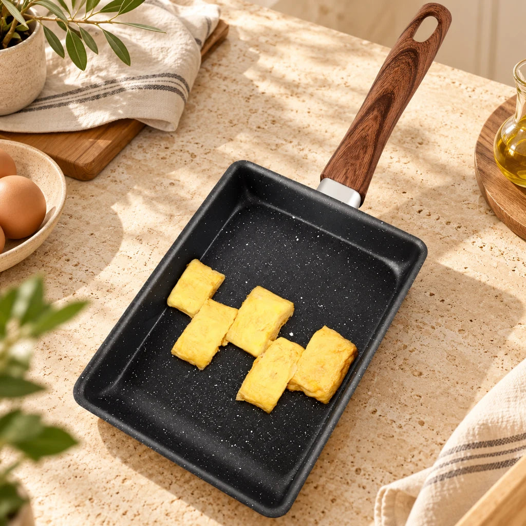 Premium Japanese Rectangular Omelet Skillet