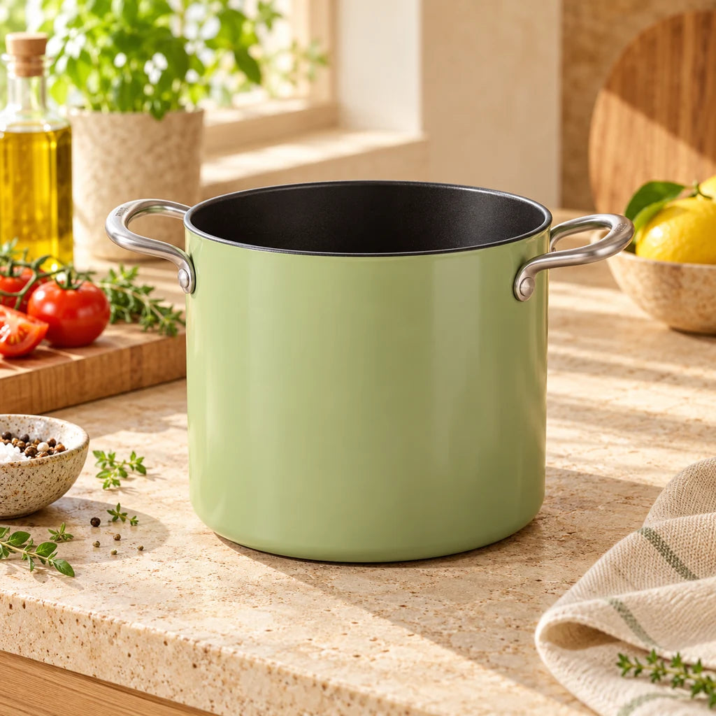 Nonstick Stainless Steel Pot, 3 L