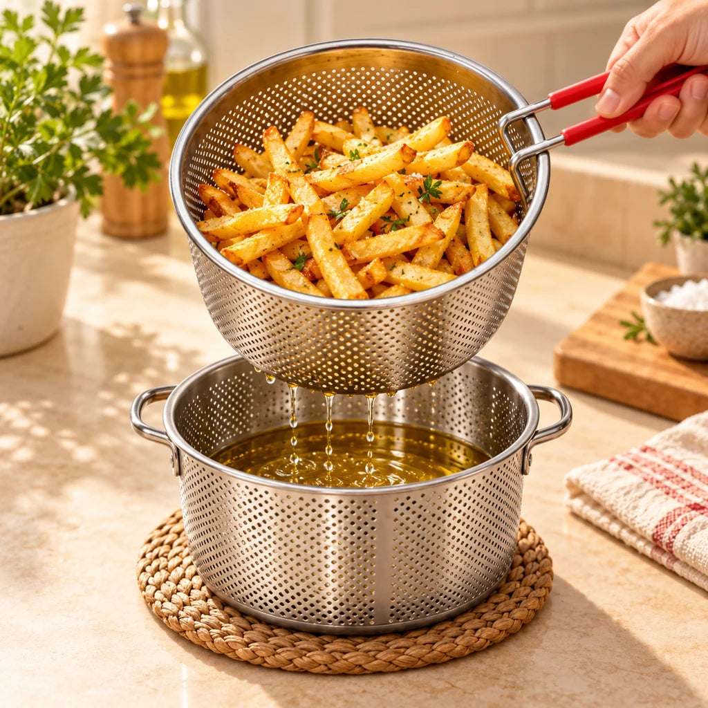 Stainless Steel Fryer Crisp Fries — view 2