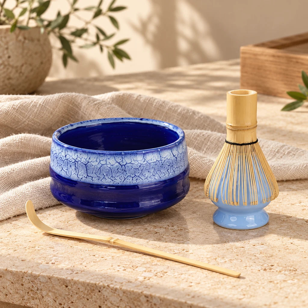 Traditional Handcrafted Matcha Tea Set — view 3