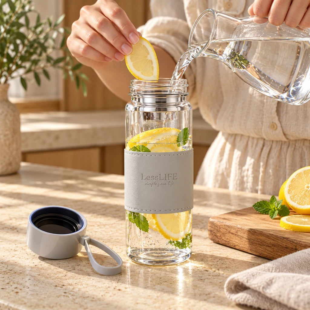 Tea Infuser Water Bottle — view 3