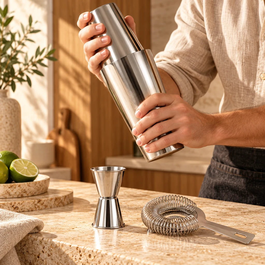 Boston shaker kit stainless steel 18oz 28oz — view 2