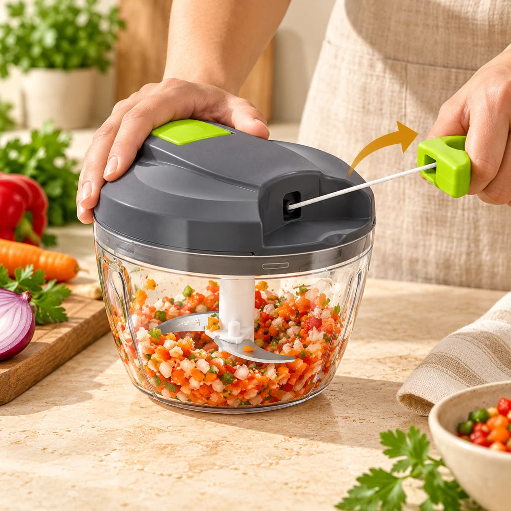 Manual Stainless Steel Meat Grinder — view 2
