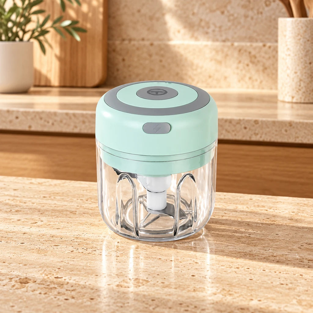 Electric Stainless Steel Garlic Press — view 4