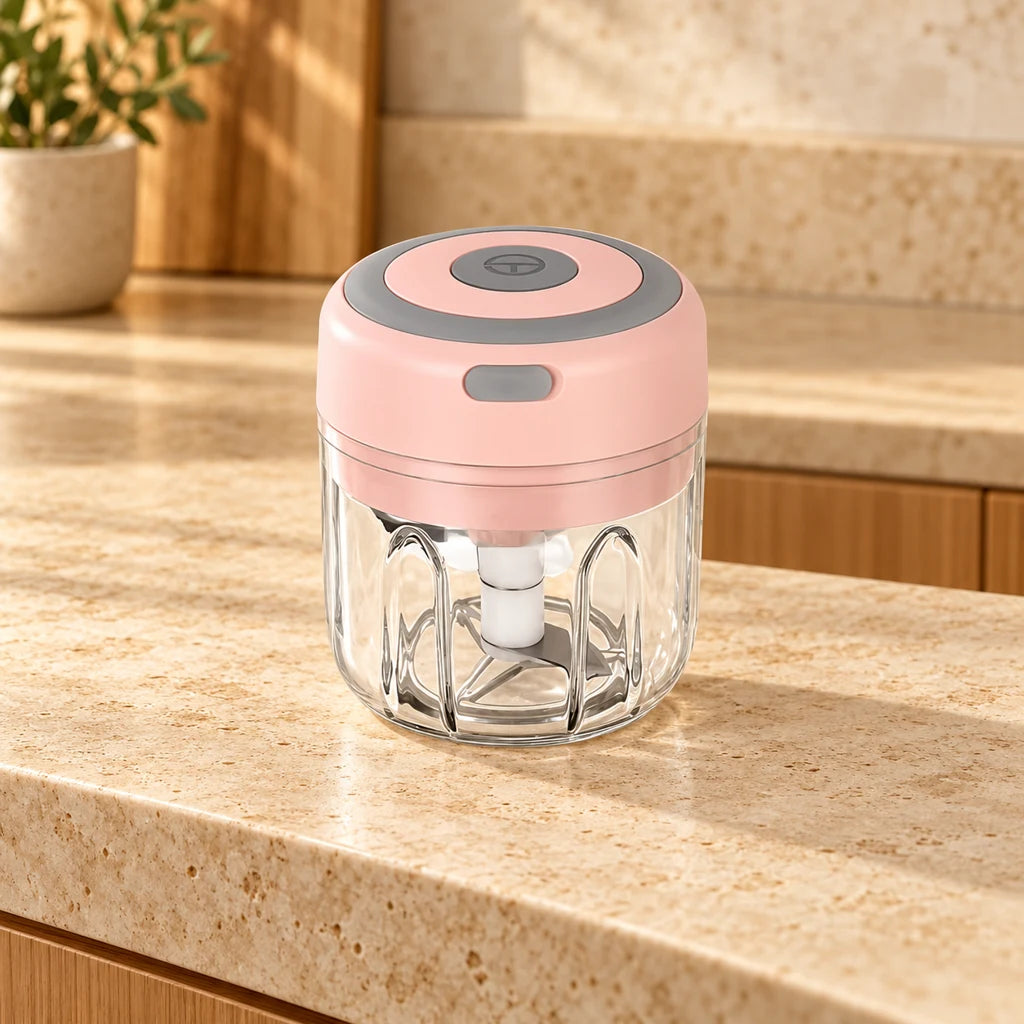 Electric Stainless Steel Garlic Press — view 5
