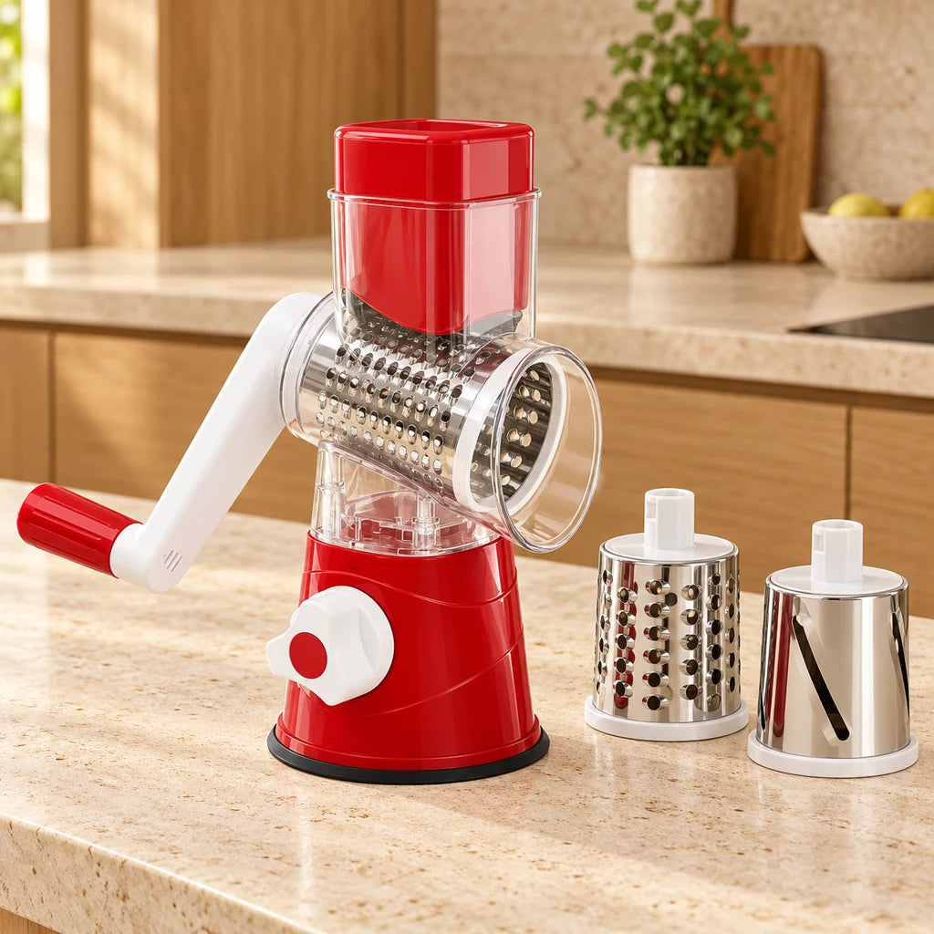 Fast and compact garlic press — view 4
