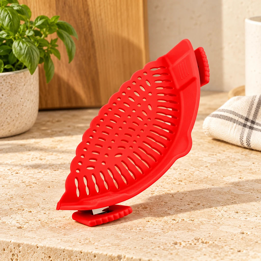 Clip-On Pot Strainer
