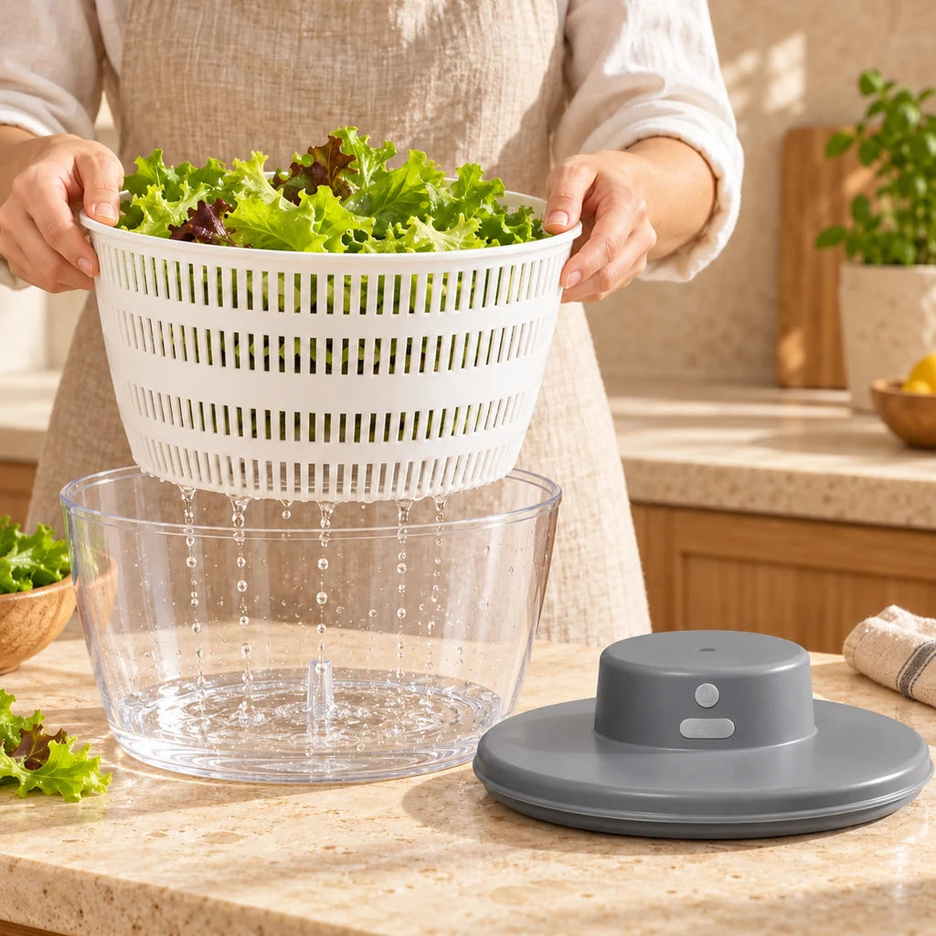 Electric Salad Spinner — view 2