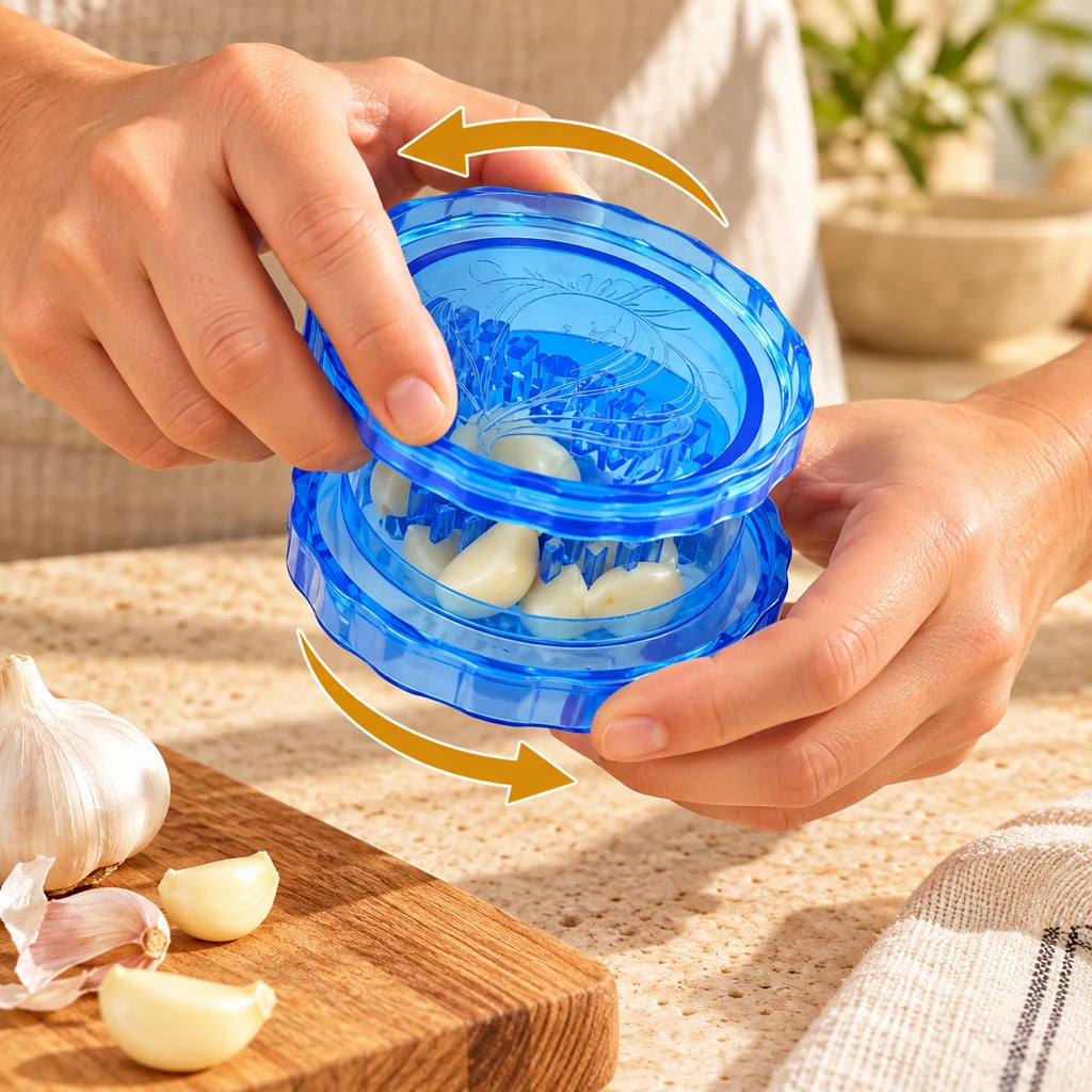 Twist Garlic Press — view 2