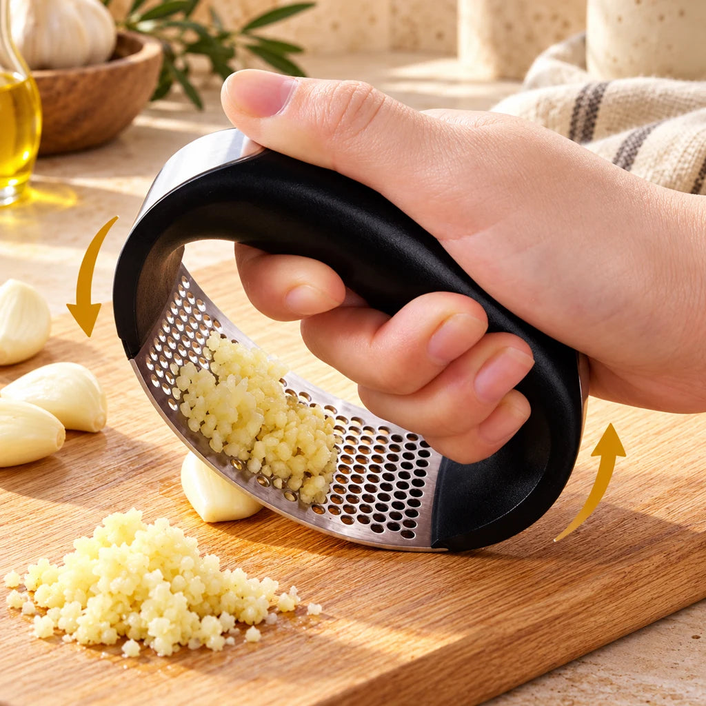 Rocking Garlic Press — view 2