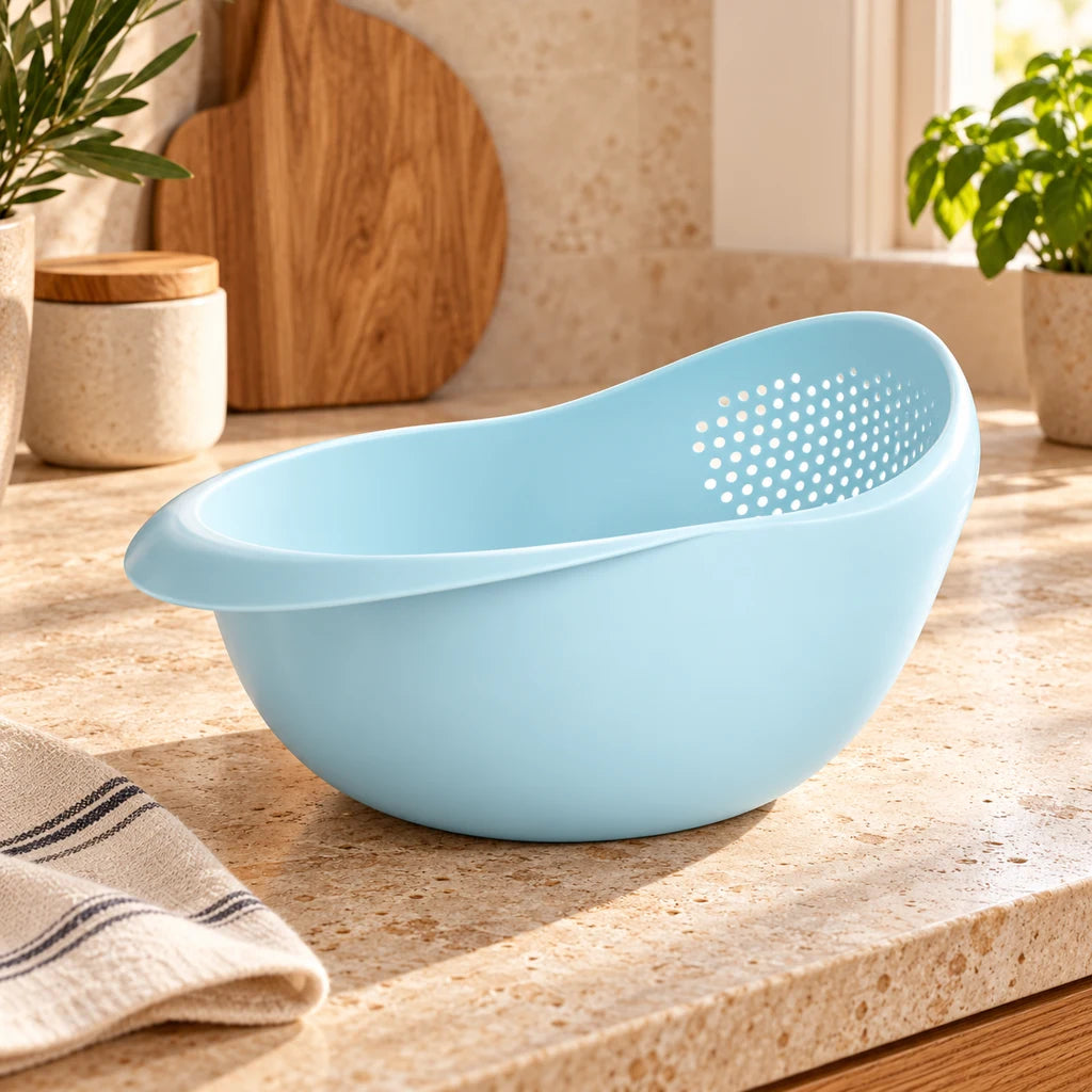 Durable Plastic Colander — view 3