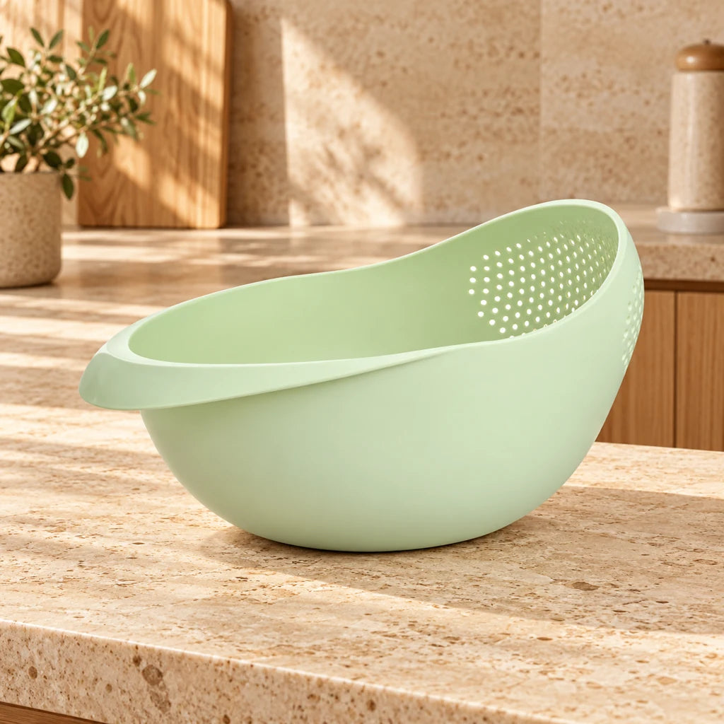 Durable Plastic Colander — view 4