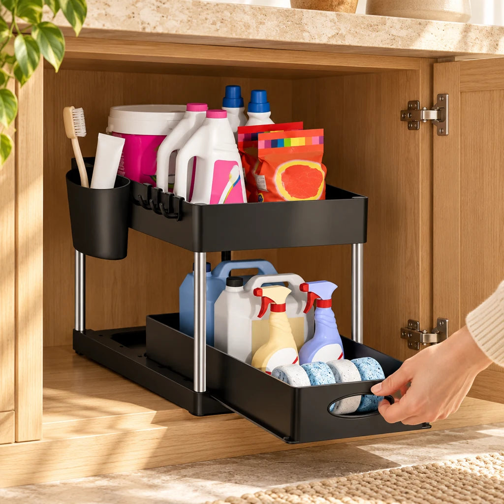 Sliding Kitchen Storage Drawers — view 2