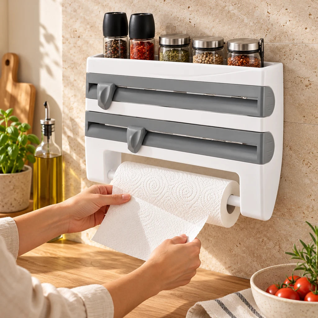 4-in-1 kitchen paper towel holder — view 2