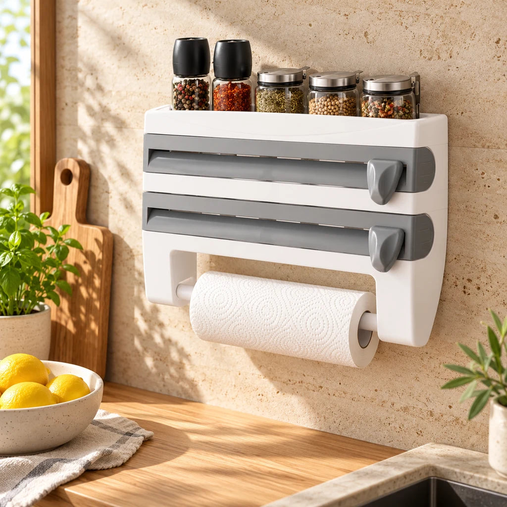 4-in-1 kitchen paper towel holder — view 3
