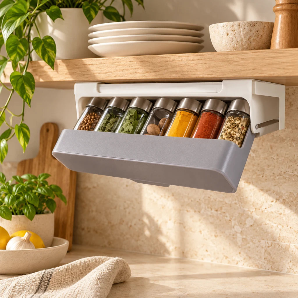 SlideFix – The discreet storage that slides under your shelves — view 3
