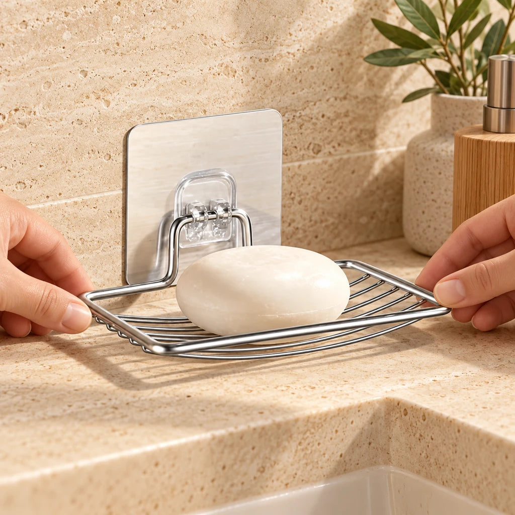 Stainless Steel Soap Holder — view 2