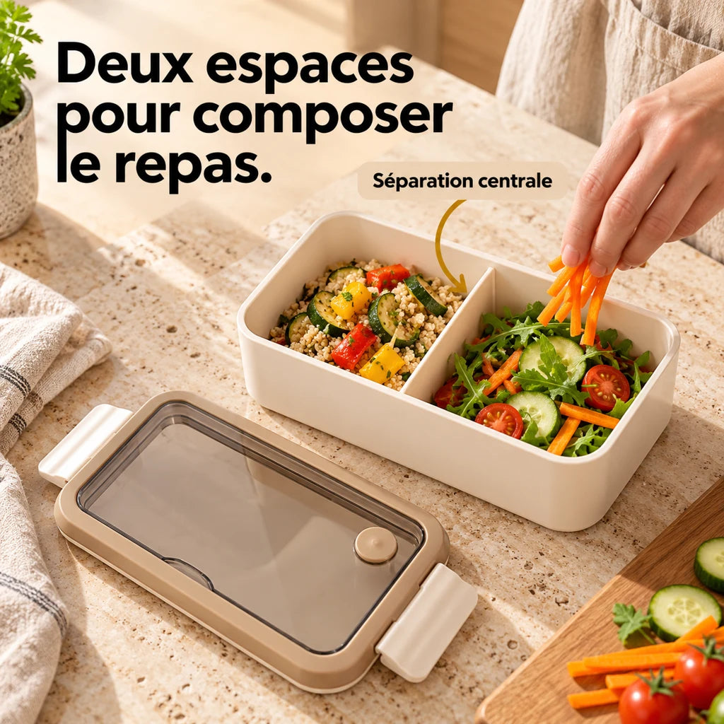 Lunchbox à compartiments — vue 2