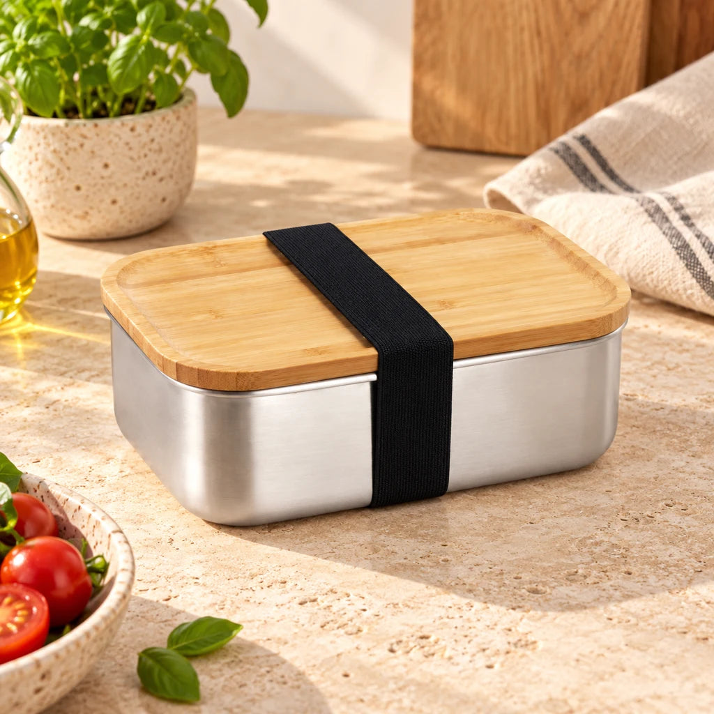 Wood Lunch Box — view 3