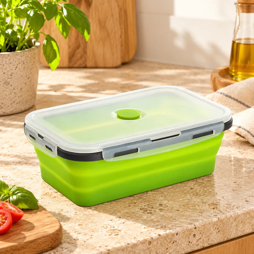 350ml Foldable Silicone Lunch Box — view 3