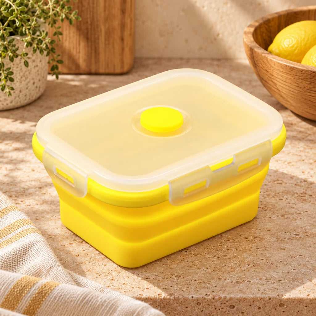 1200ml Foldable Silicone Lunch Box