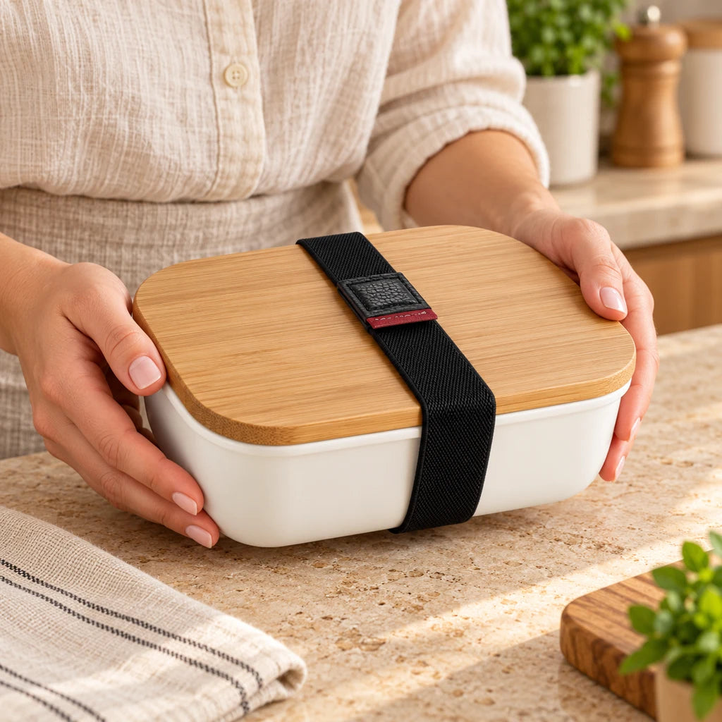 Ceramic Bamboo Bento 300-900ml — view 2