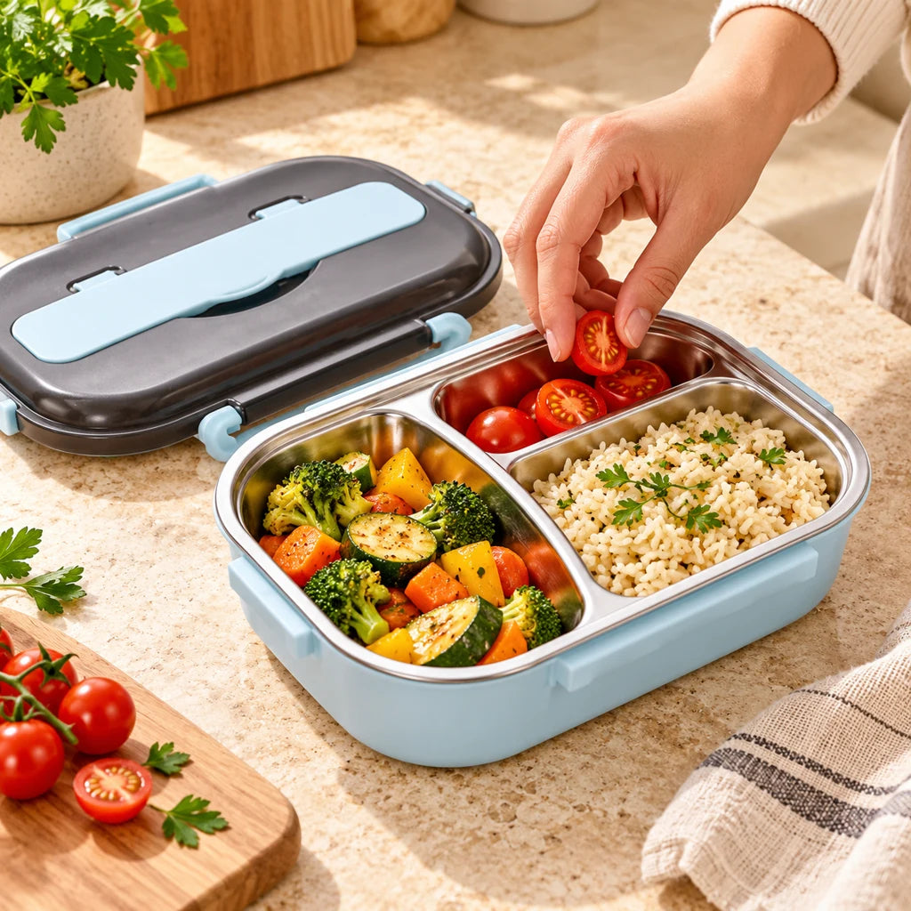 Compartment Bento Lunch Box — view 2