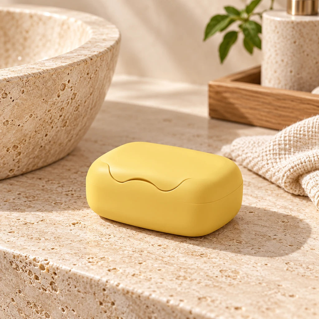 Leakproof Silicone Travel Soap Box