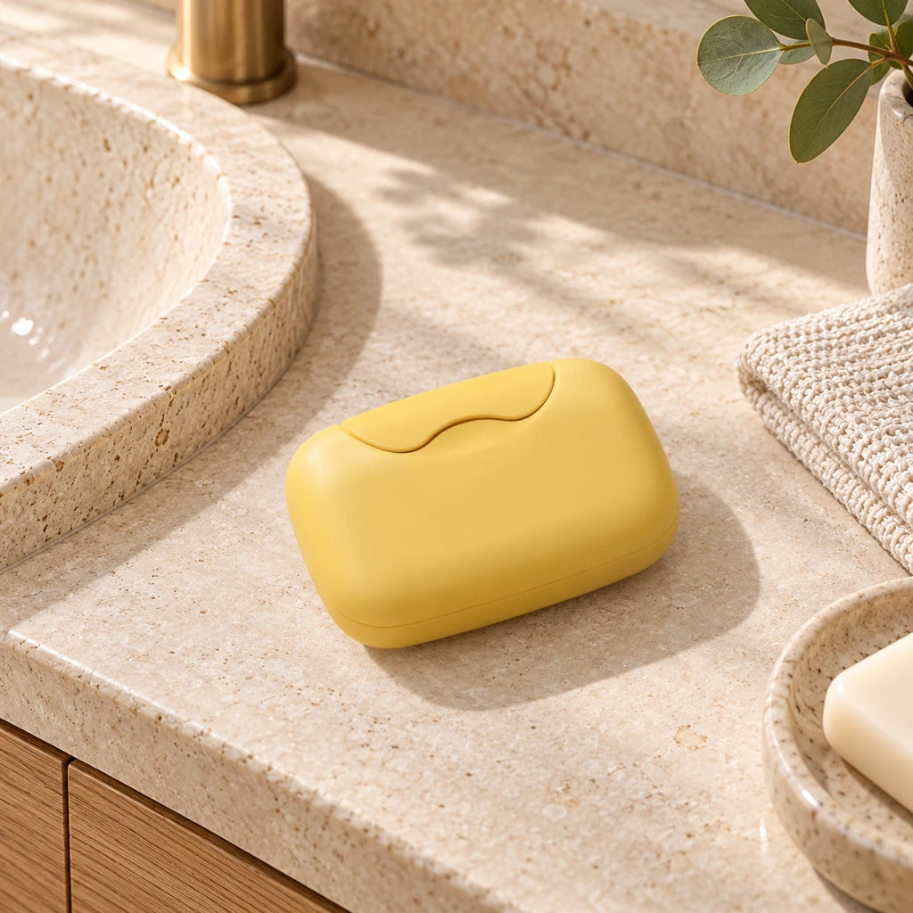 Leakproof Silicone Travel Soap Box — view 3