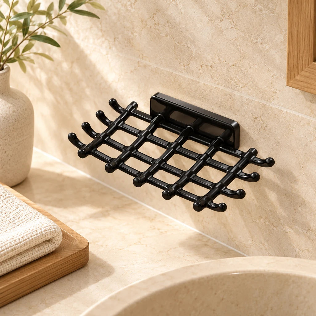 Regina Box Steel Shelf with Hooks — view 4