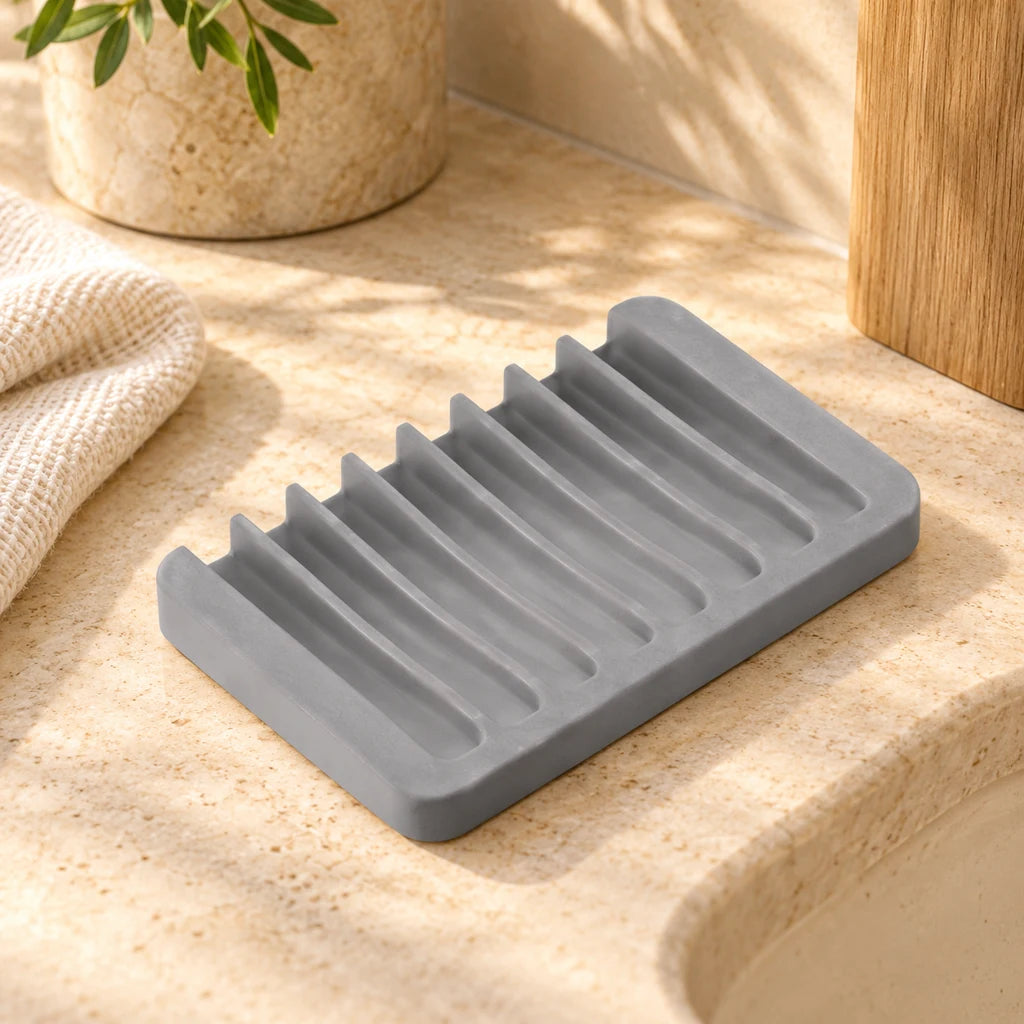 Compact Eco-Friendly Bamboo Dish Rack — view 4